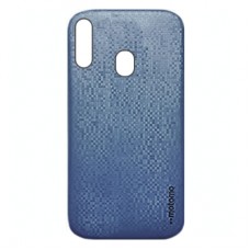 Capa para Samsung Galaxy M20 - Motomo Style Azul Marinho